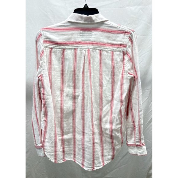 Rails Regan Tulip Stripe Button Down Shirt XS - Picture 2 of 4